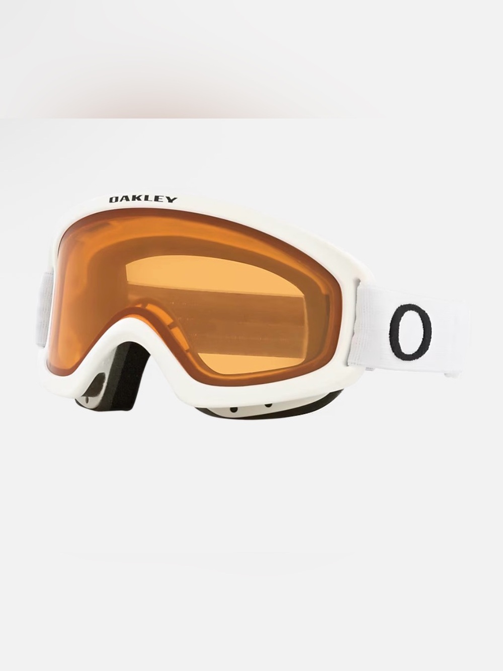 Oakley White Goggles with Amber Lens